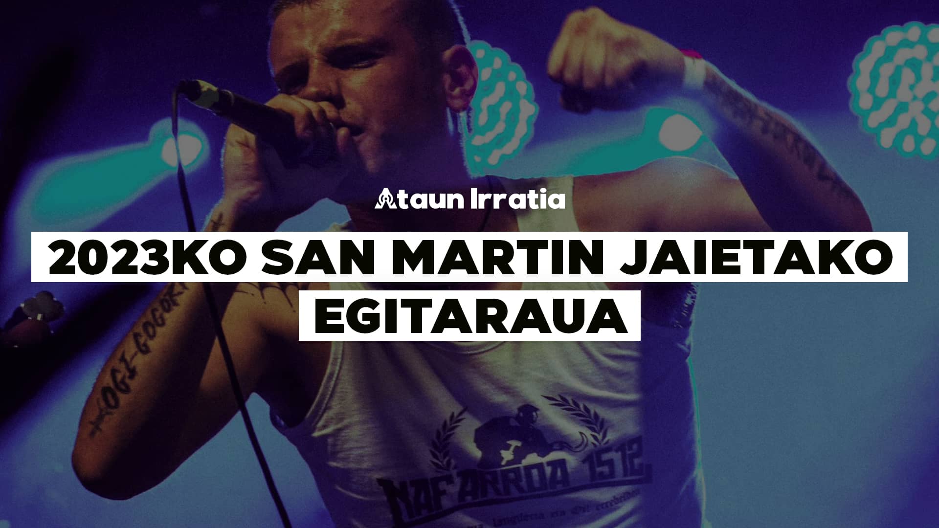 2023ko San Martin jaietako egitaraua Ataun Irratian 20231104