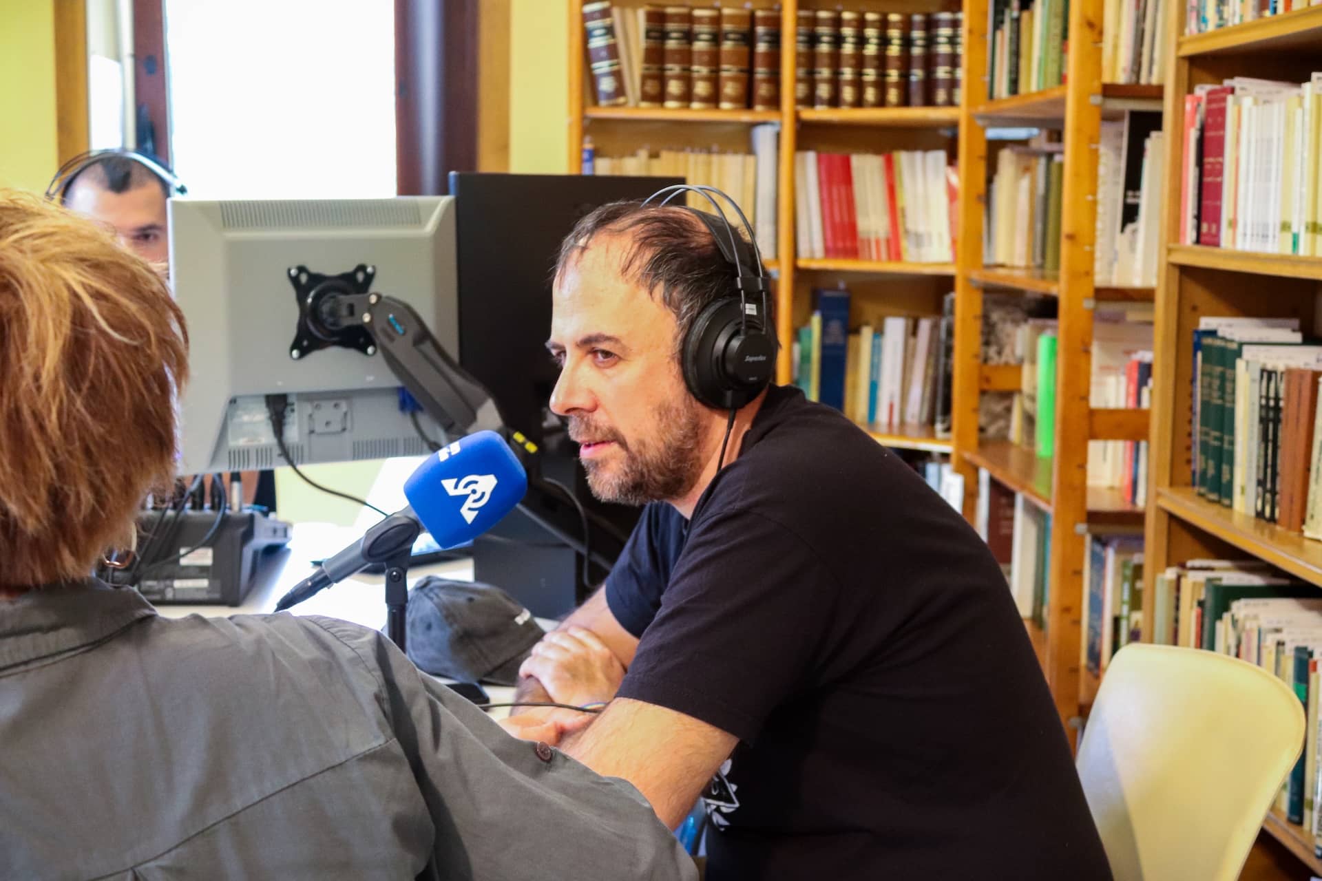 Gorka Santesteban Ataun Irratiaren estudioan 20241019