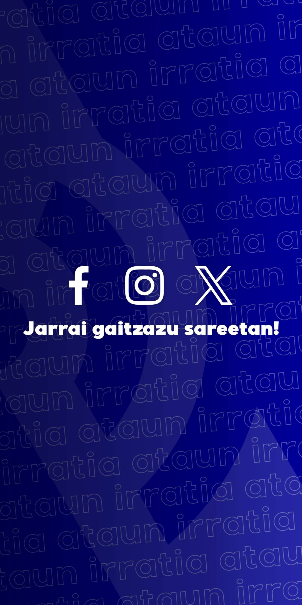 Ataun Irratia - Sare sozialak web ad 300x600