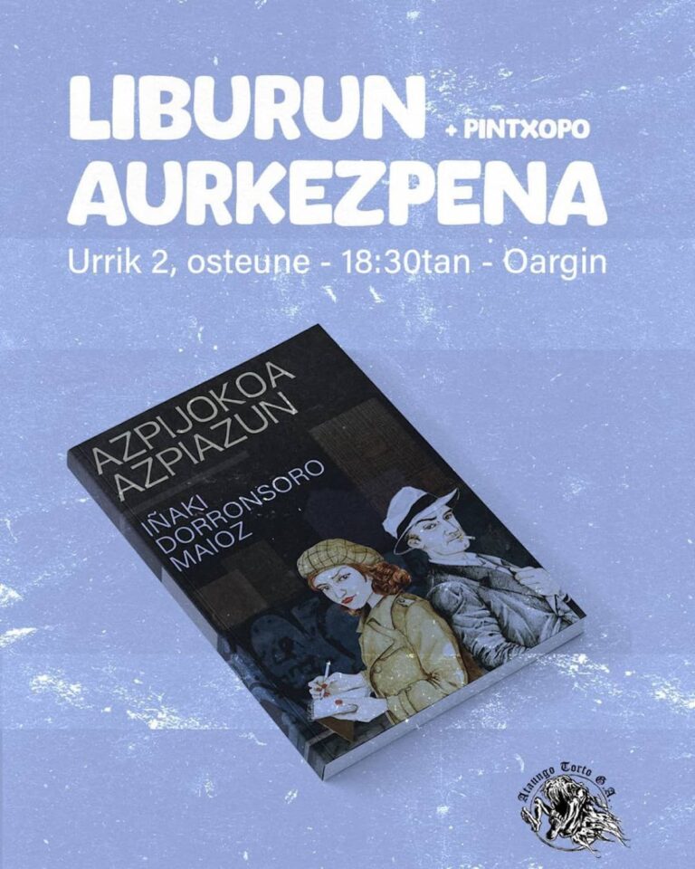 “Azpijokoa Azpiazun” liburuaren aurkezpena Oargin 20250929