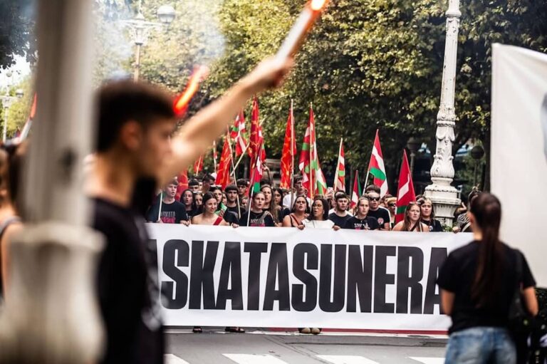Ernairen mobilizazioa Donostiako kaleetan (Ernai) 20250914