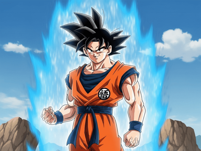 Marrazki bizidunetako Son Goku pertsonaia 20250924