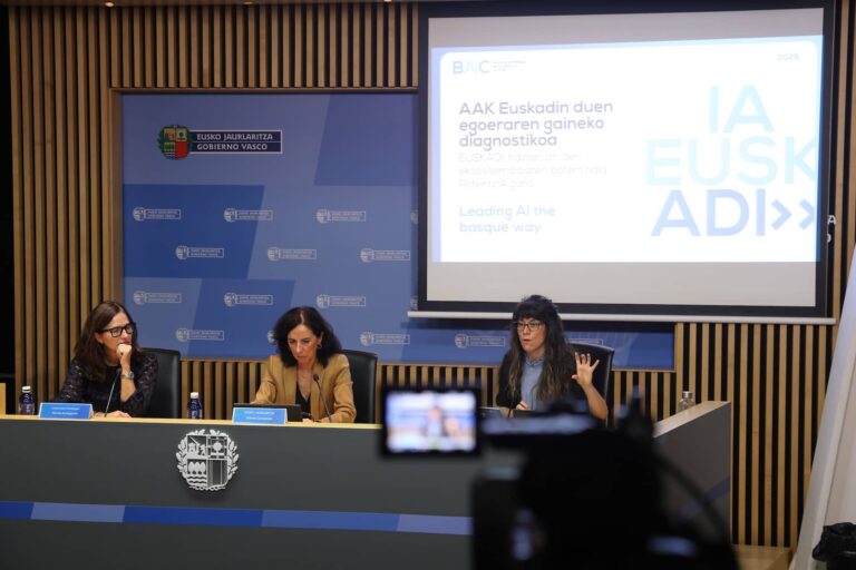 Adimen Artifizialaren Euskal Zentroak Euskadiko Adimen Artifizialaren bigarren Diagnostikoa aurkeztu du (Irekia) 20251013