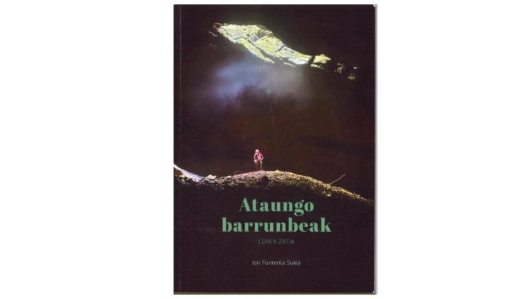 Ion Fontenlaren ‘Ataungo barrunbeak’ liburuaren azala 20251117