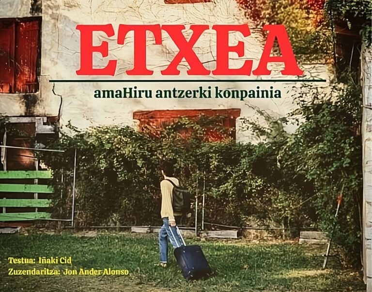 AmaHiru konpainiaren ‘Etxea’ antzezlanaren azala 20260108